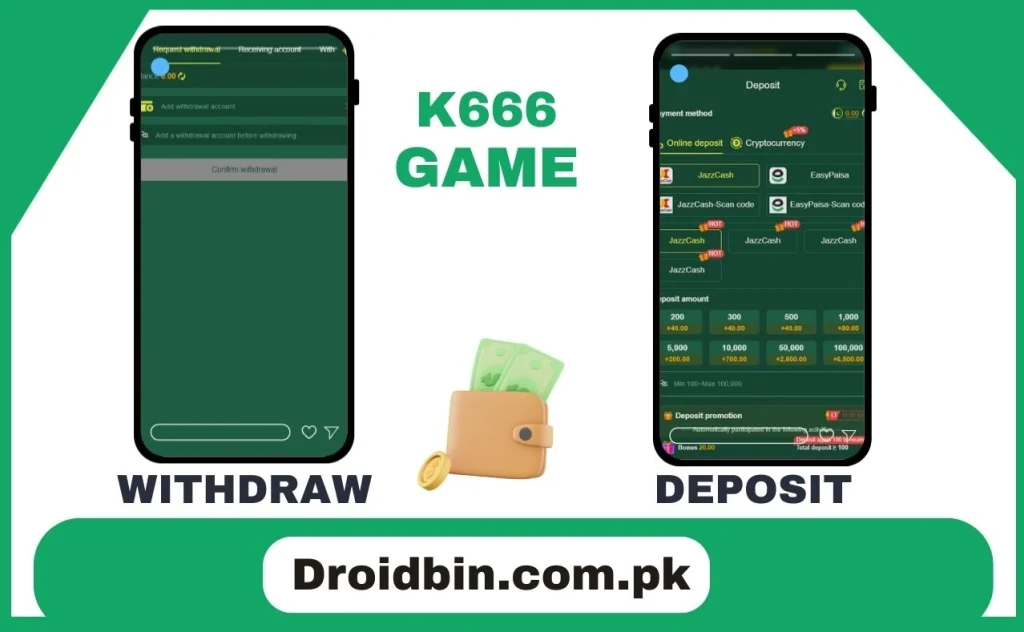 K666 Game Deposit