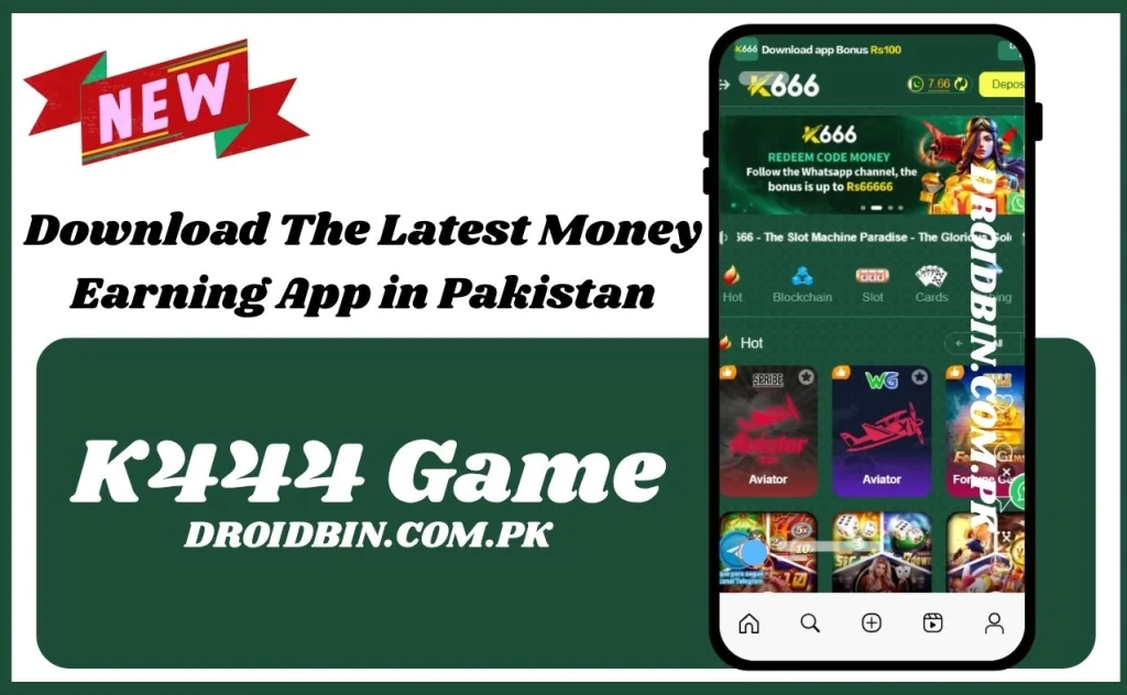 K444 Game Interface Screenshot