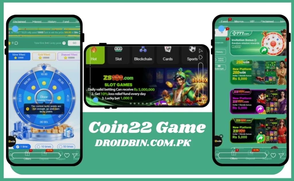 Coin22 Game Earning Opportunities