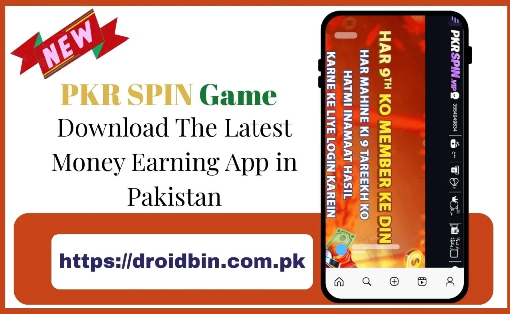 PKR Spin Game Interface Screenshot