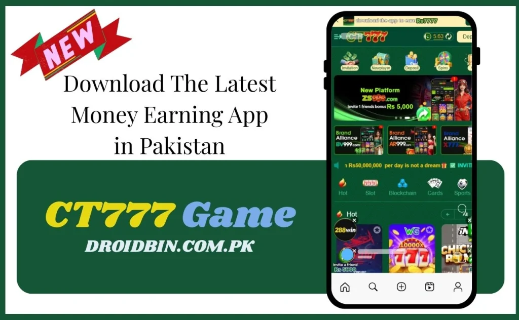 CT777 Game Interface Screenshot