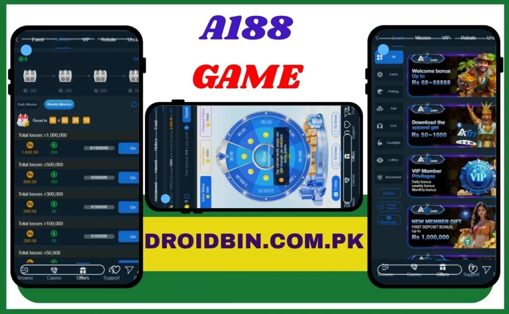 A188 Game Earning Opportunities