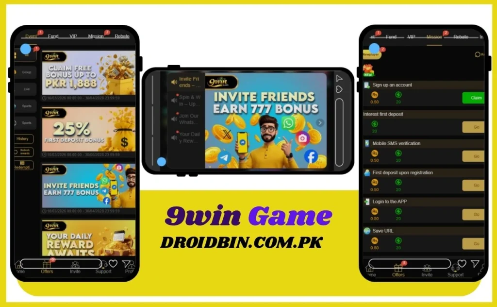 9WIn Game Earning Opportunities