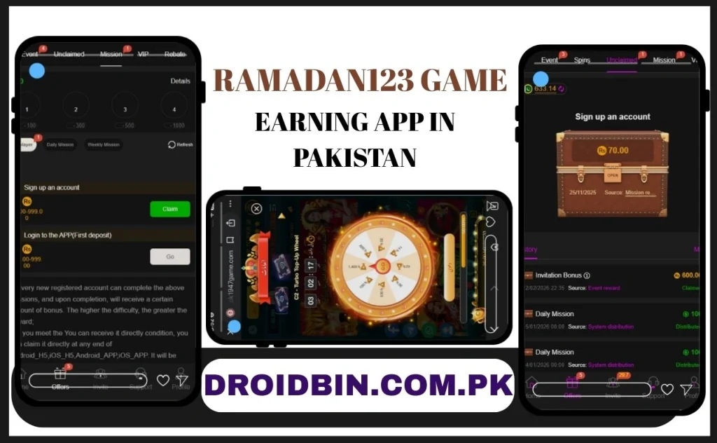 Ramadan123 Game Earning Opportunities
