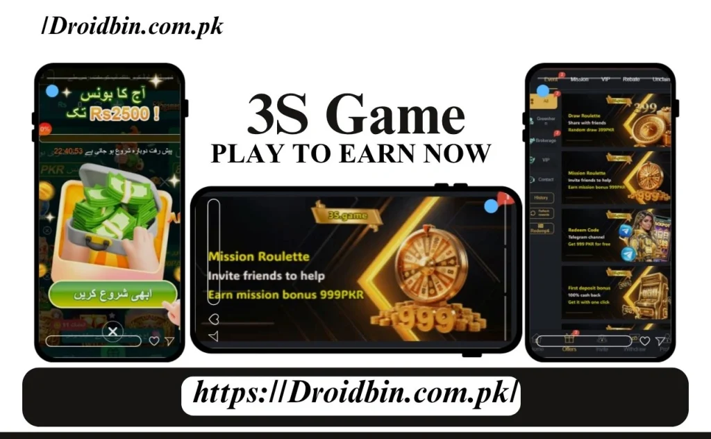 3S Game earning Opportunities