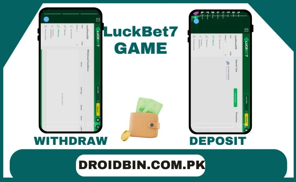 LuckBet7 Game Deposit