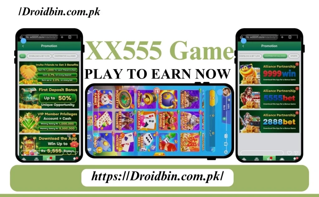 XX555 Game Earning Opportunities