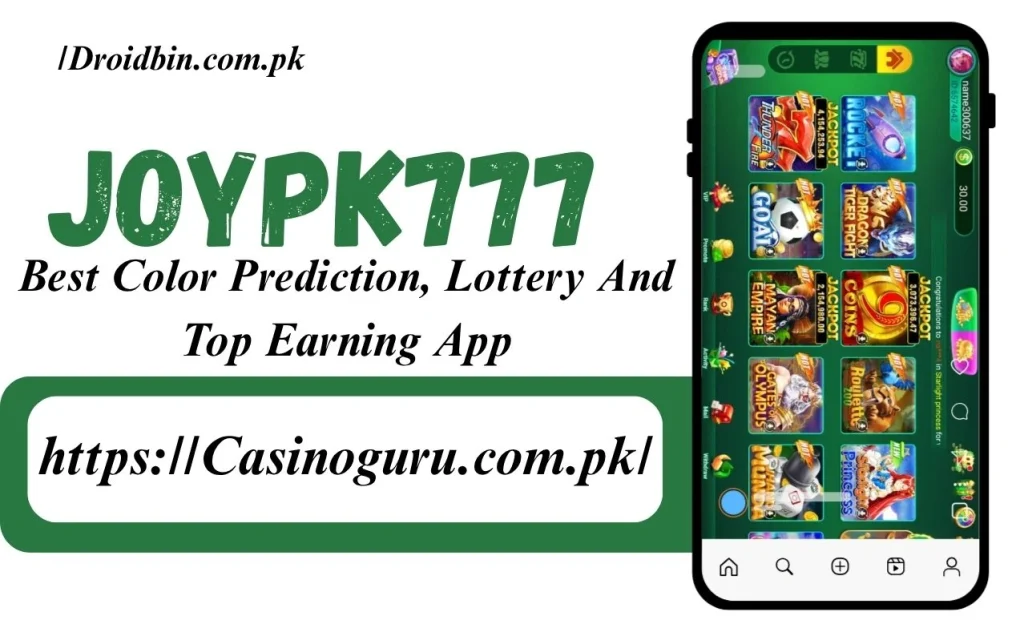 Joypk777 Game Interface