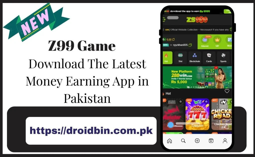 Z99 Game Interface Screenshot