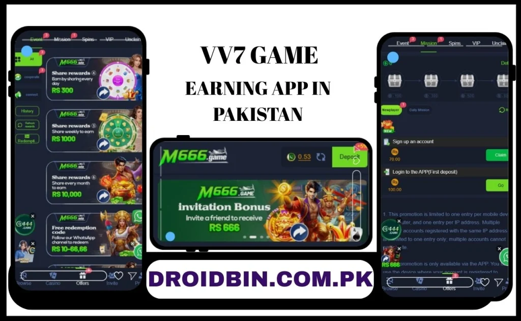 VV7 Game Earning Opportunities
