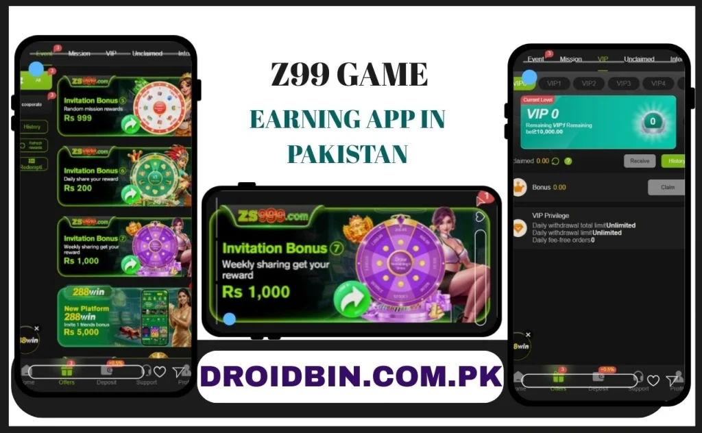 Z99 Game Earning Opportunities