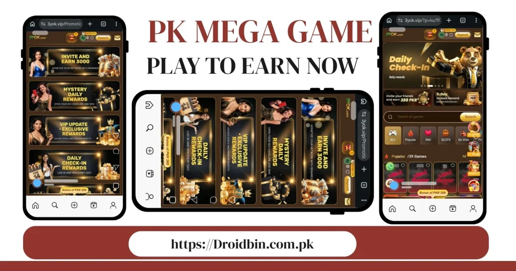 PK Mega Game Earning Opportunities
