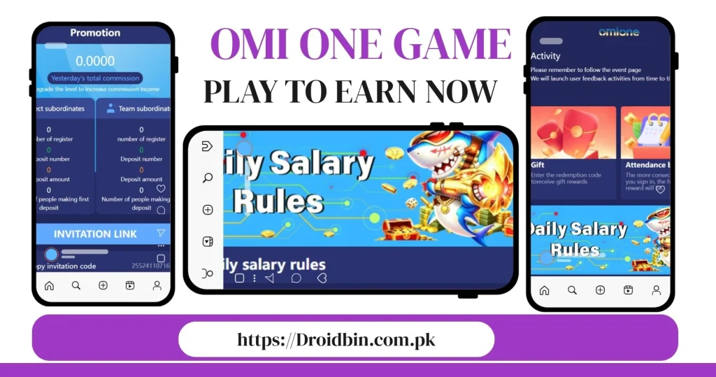 OMI One Game Earning Opportunities