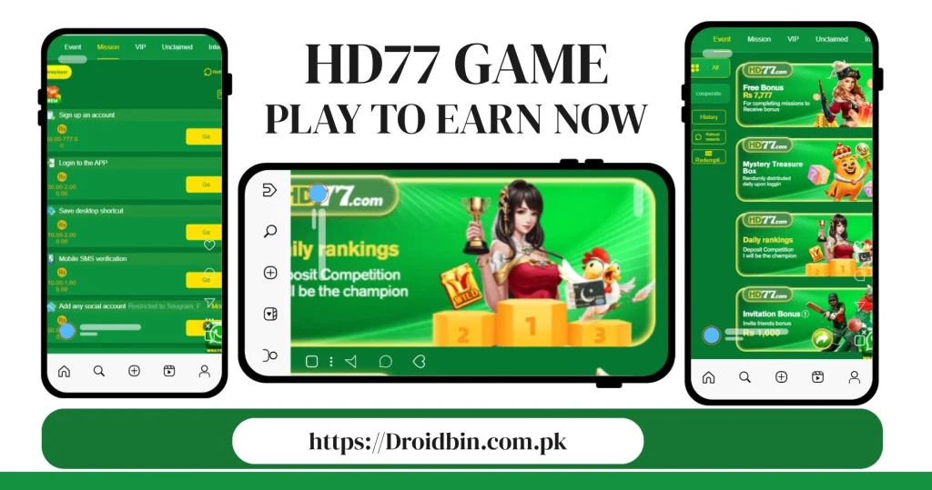 HD77 Game Earning Opportunities