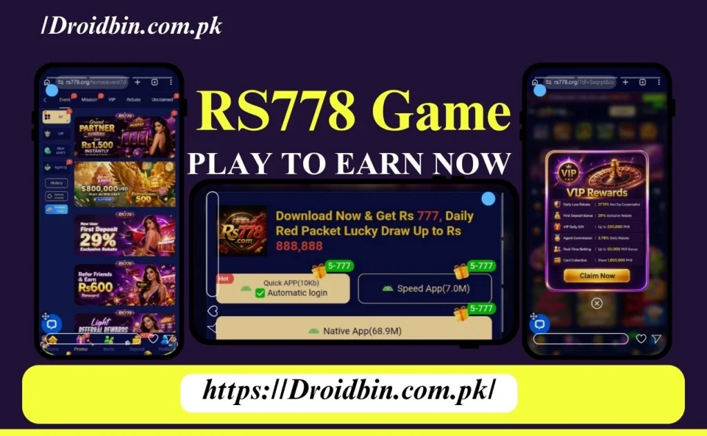 RS778 Game Earning Opportunities