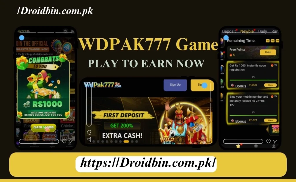 WDPAK777 Game Earning Opportunities
