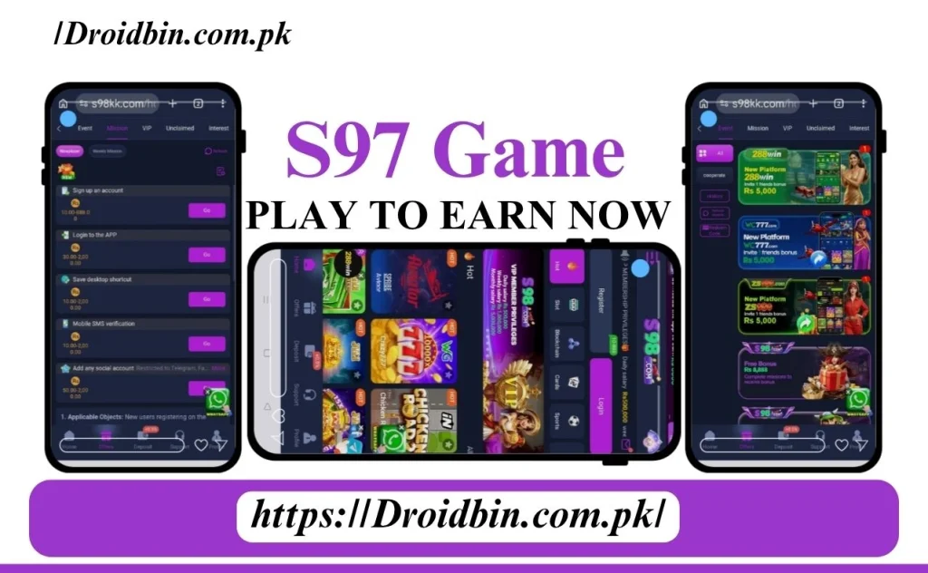S97 Game Earning Opportunities