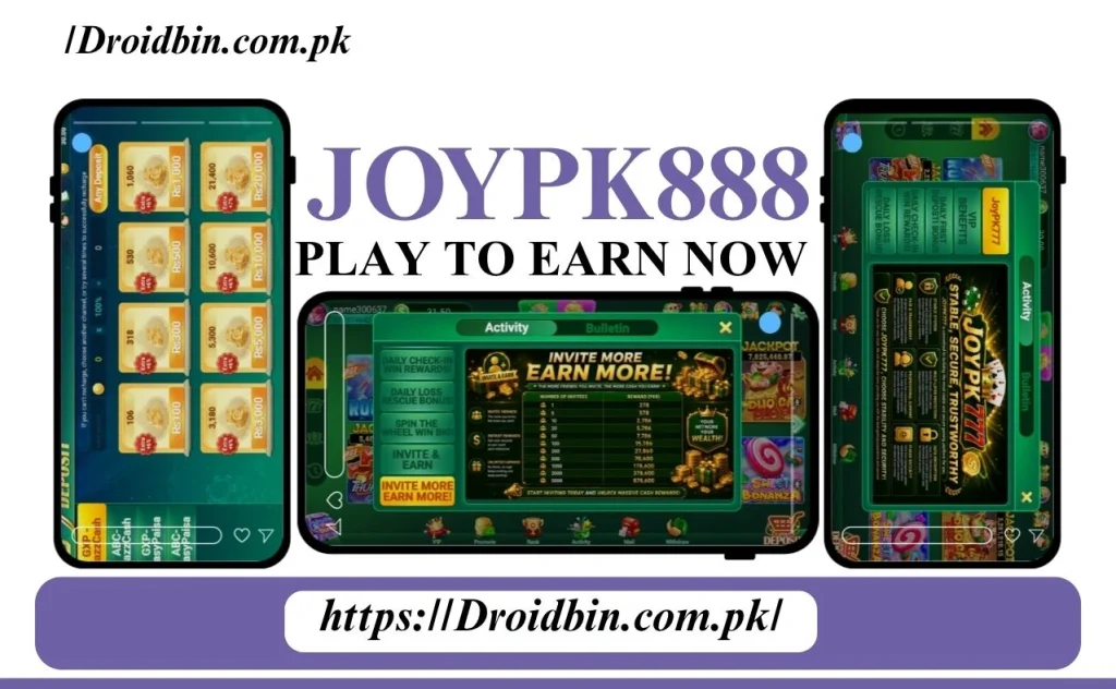Joypk888 Game Earning Opportunities