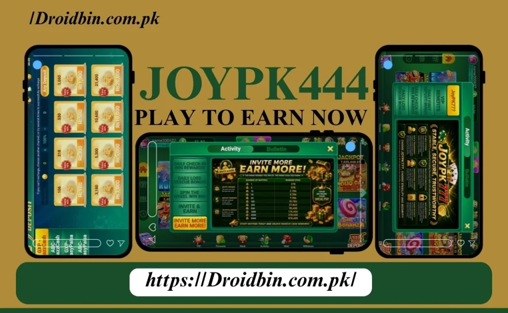 Joypk444 Game Earning Opportunities