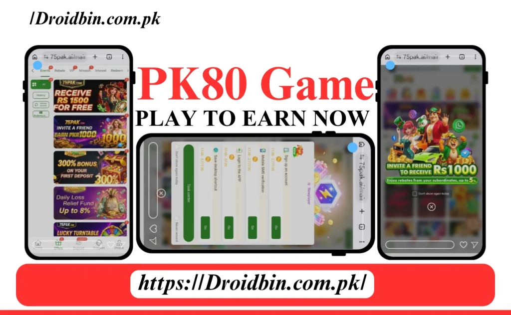 PK80 Game Earning Opportunities