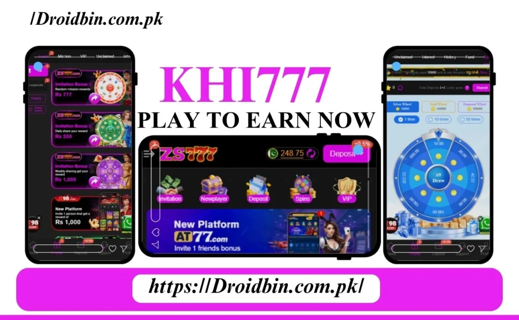 KHI777 Game Earning Opportunities