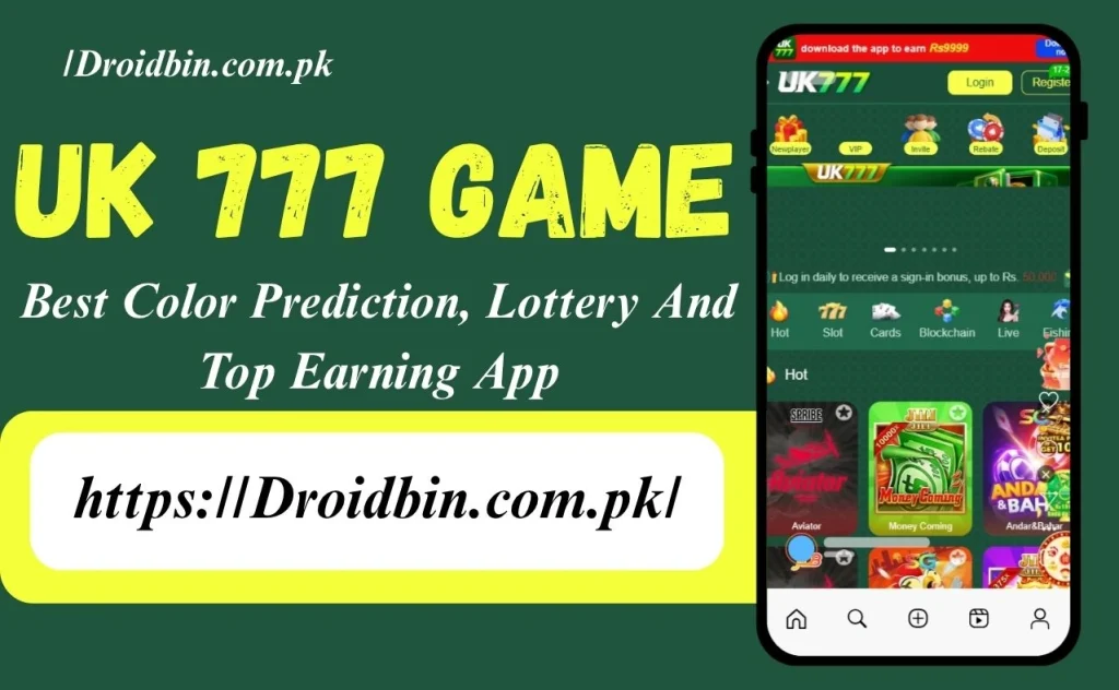 UK 777 Game Interace