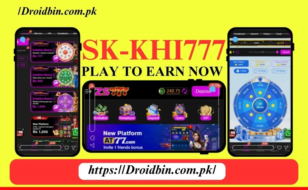 SK-KHI777 Game Earning Opportunities