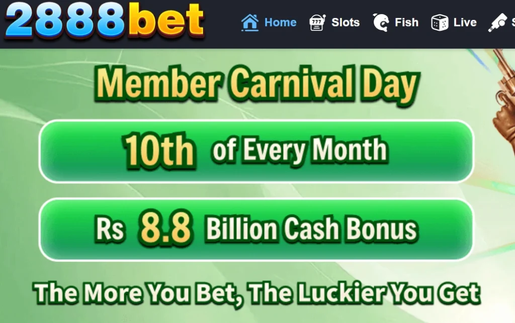 2888bet Game Interface