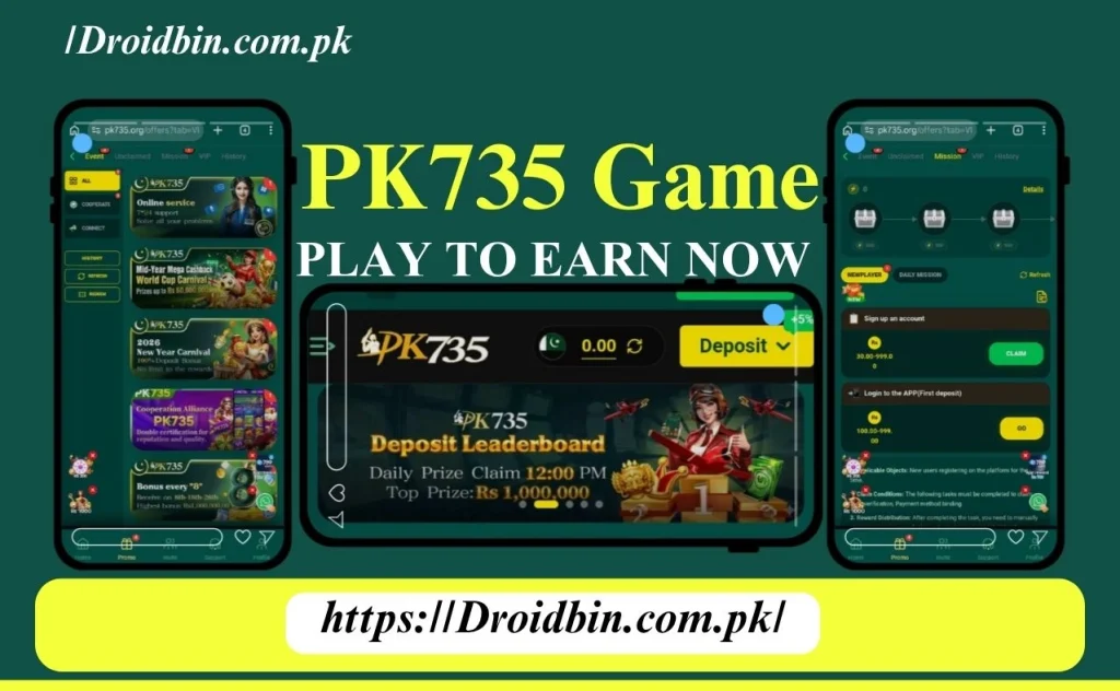 PK735 game Earning Opportunities
