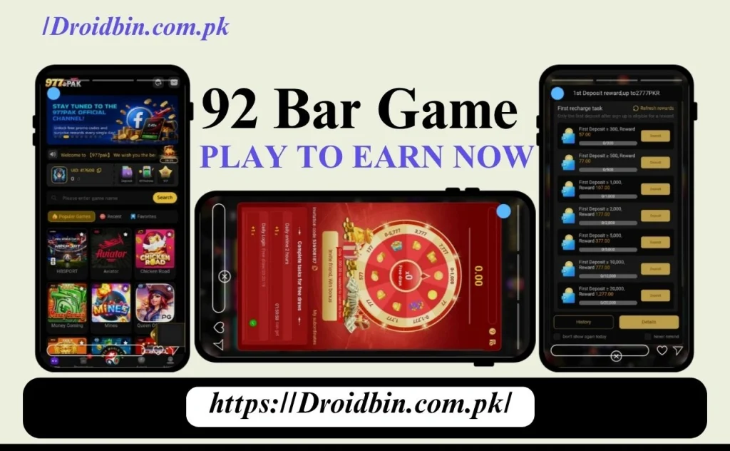 92 bar game earning opportunities