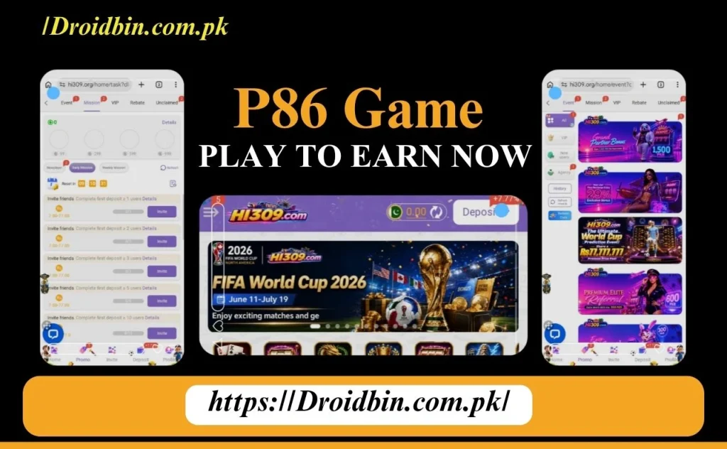 P86 game Earning Opportunites