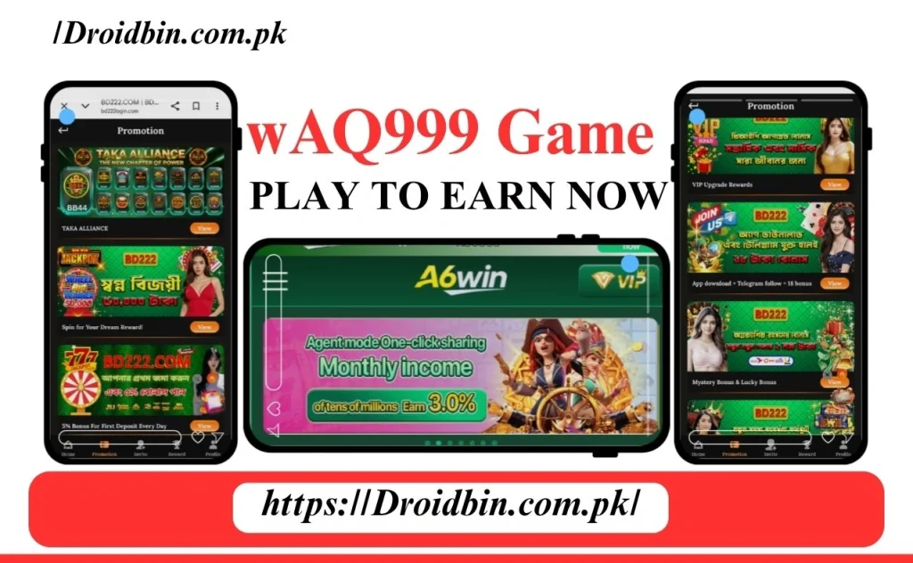 wAQ999 Game New Updated Interface