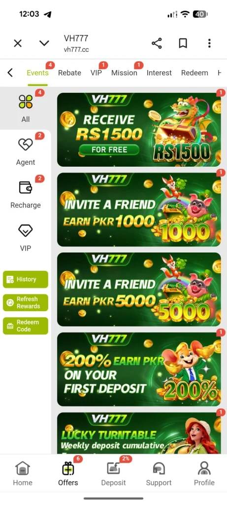 VH777 Game
