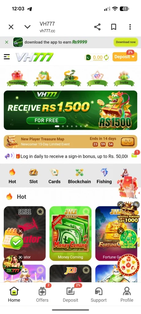 VH777 Game